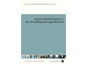 9783847427452 - Soziale Nachhaltigkeit in der (Post)Migrationsgesellschaft Kartoniert (TB)