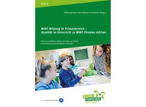 9783847427490 - MINT-Bildung im Primarbereich - Qualität im Unterricht zu MINT-Themen stärken Kartoniert (TB)