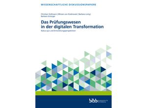 9783847428916 - Das Prüfungswesen in der digitalen Transformation Kartoniert (TB)