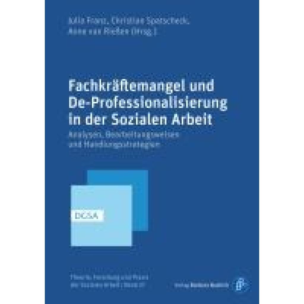 9783847430605 - Fachkräftemangel und De-Professionalisierung in der Sozialen Arbeit