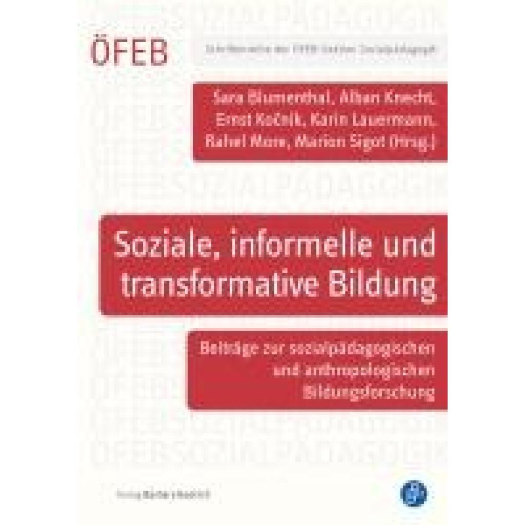 9783847430858 - Soziale informelle und transformative Bildung