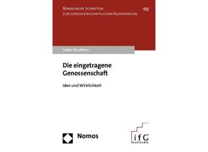 9783848705634 - Die eingetragene Genossenschaft - Volker Beuthien Kartoniert (TB)