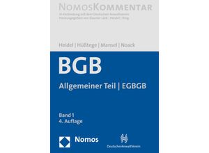 9783848745869 - Bürgerliches Gesetzbuch Allgemeiner Teil - EGBGB Gebunden