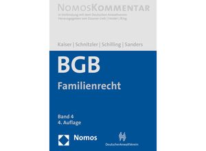 9783848749904 - BGB Kommentar 4 Familienrecht (FamR) Gebunden