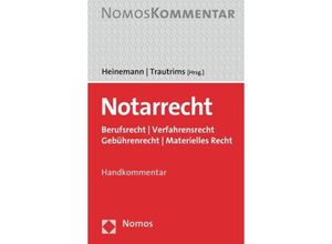 9783848757893 - Notarrecht m 1 Buch m 1 Online-Zugang Gebunden