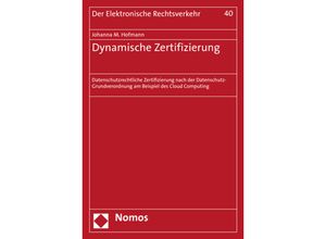 9783848759170 - Dynamische Zertifizierung - Johanna M Hofmann Kartoniert (TB)