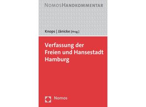 9783848761661 - Verfassung der Freien und Hansestadt Hamburg Gebunden