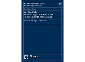 9783848762002 - Verständliche Verwaltungskommunikation in Zeiten der Digitalisierung Kartoniert (TB)