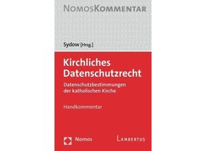 9783848762552 - Kirchliches Datenschutzrecht Gebunden