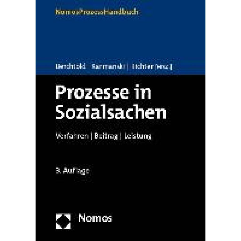 9783848763757 - Prozesse in Sozialsachen