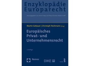 9783848764709 - Europäisches Privat- und Unternehmensrecht Gebunden