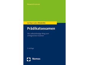 9783848764938 - NomosStudium   Prädikatsexamen - Philipp Ter Haar Carsten Lutz Matthias Wiedenfels Kartoniert (TB)