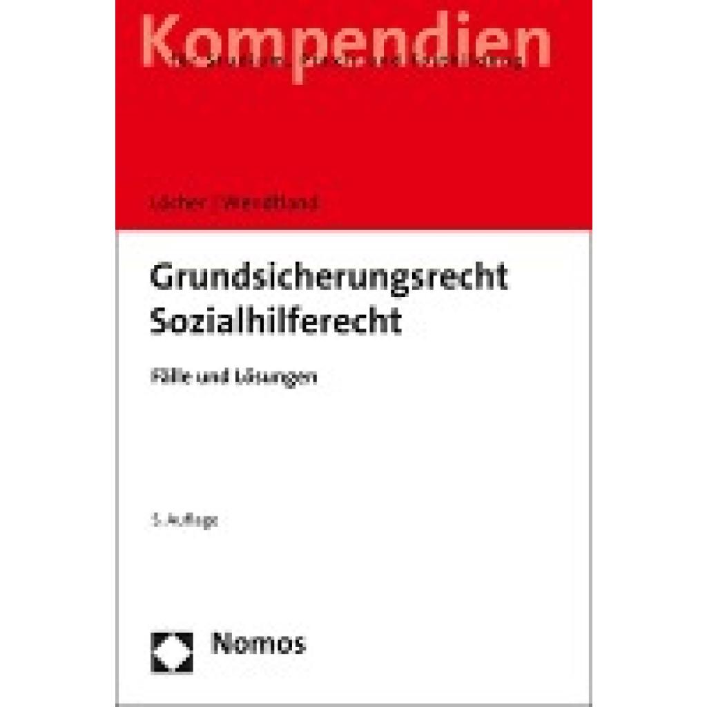 9783848766086 - Grundsicherungsrecht - Sozialhilferecht - Jens Löcher Carsten Wendtland Kartoniert (TB)