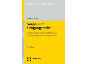 9783848768141 - Sorge- und Umgangsrecht - Mallory Völker Monika Clausius Gebunden