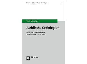 9783848768783 - Juridische Soziologien - Doris Schweitzer Kartoniert (TB)