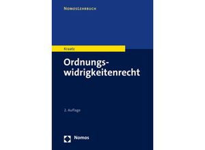 9783848774326 - Ordnungswidrigkeitenrecht - Erik Kraatz Kartoniert (TB)