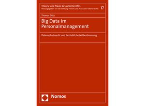 9783848776191 - Big Data im Personalmanagement - Thomas Götz Kartoniert (TB)