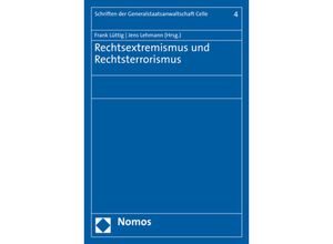 9783848777143 - Rechtsextremismus und Rechtsterrorismus Kartoniert (TB)