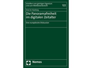 9783848777297 - Die Panoramafreiheit im digitalen Zeitalter - Enno ter Hazeborg Kartoniert (TB)