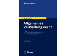 9783848781362 - Allgemeines Verwaltungsrecht - Annette Guckelberger Kartoniert (TB)