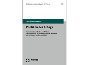 9783848782925 - Poetiken des Alltags - Frank Schulz-Nieswandt Kartoniert (TB)