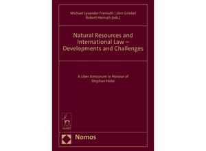 9783848784417 - Natural Resources and International Law - Developments and Challenges Gebunden