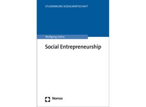 9783848788804 - Social Entrepreneurship - Wolfgang Gehra Kartoniert (TB)