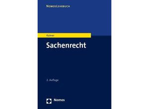 9783848789474 - Sachenrecht - Friedemann Kainer Kartoniert (TB)