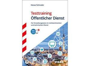 9783849043414 - STARK Testtraining Öffentlicher Dienst - Jürgen Hesse Hans Christian Schrader Carsten Roelecke Kartoniert (TB)