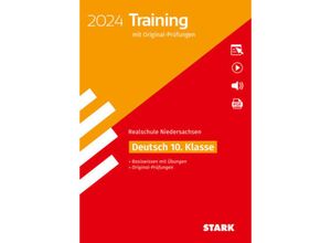 9783849057190 - STARK Original-Prüfungen und Training Abschlussprüfung Realschule 2024 - Deutsch - Niedersachsen m 1 Buch m 1 Beilag Kartoniert (TB)