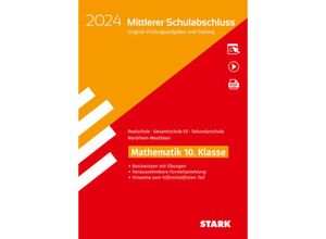 9783849057534 - STARK Original-Prüfungen und Training - Mittlerer Schulabschluss 2024 - Mathematik - Realschule Gesamtschule EK  Sekunda Kartoniert (TB)