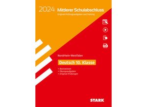 9783849057558 - STARK Original-Prüfungen und Training - Mittlerer Schulabschluss 2024 - Deutsch - NRW m 1 Buch m 1 Beilage Kartoniert (TB)