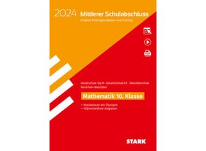 9783849057619 - STARK Original-Prüfungen und Training - Mittlerer Schulabschluss 2024 - Mathematik - Hauptschule Typ B  Gesamtschule EK  Kartoniert (TB)