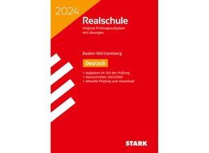 9783849058227 - Abschlussprüfungen   STARK Original-Prüfungen Realschule 2024 - Deutsch - BaWü - Anja Engel Franziska Schnurrer Kartoniert (TB)