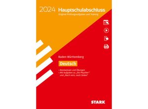 9783849058319 - STARK Original-Prüfungen und Training Hauptschulabschluss 2024 - Deutsch 9 Klasse - BaWü m 1 Buch m 1 Beilage Kartoniert (TB)