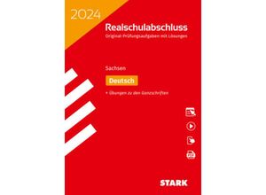 9783849059248 - STARK Original-Prüfungen Realschulabschluss 2024 - Deutsch - Sachsen m 1 Buch m 1 Beilage Kartoniert (TB)