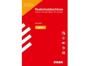 9783849059255 - STARK Original-Prüfungen Realschulabschluss 2024 - Englisch - Sachsen m 1 Buch m 1 Beilage Kartoniert (TB)