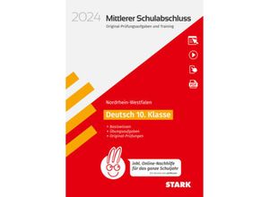 9783849059750 - STARK Original-Prüfungen und Training - Mittlerer Schulabschluss 2024 - Deutsch - NRW - inkl Online-Nachhilfe m 1 Buc Kartoniert (TB)