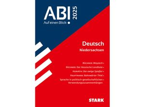 9783849059828 - STARK Abi - auf einen Blick! Deutsch Niedersachsen 2025 Kartoniert (TB)