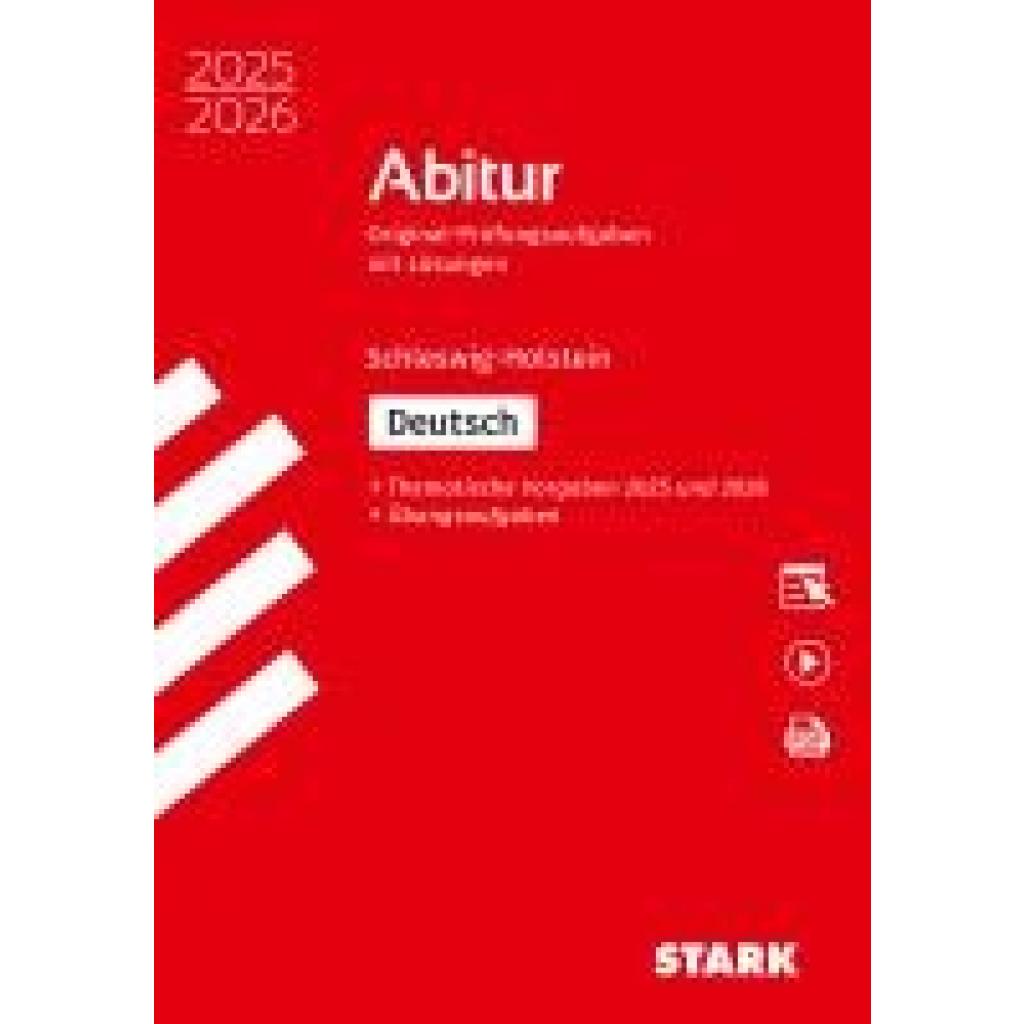 9783849059989 - STARK Deutsch - Abitur 2025 2026 Schleswig-Holstein - Prüfungsvorbereitung