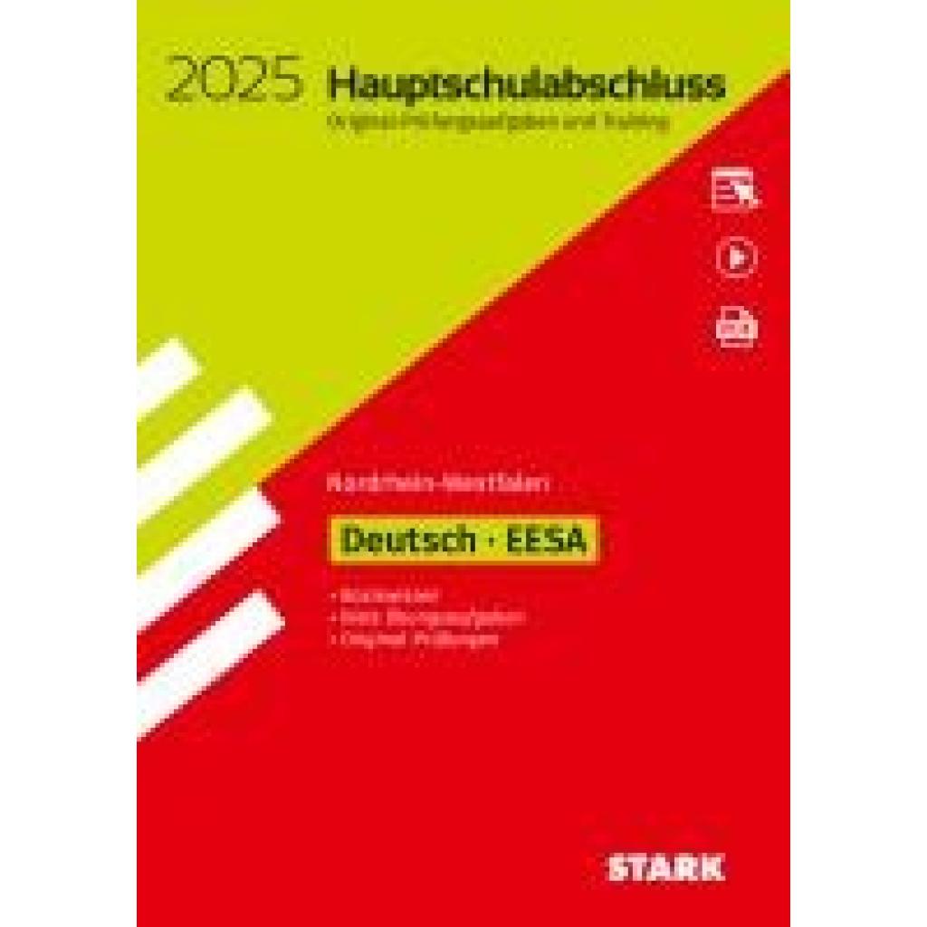 9783849060657 - STARK Original-Prüfungen und Training - Hauptschulabschluss   EESA 2025 - Deutsch - NRW 9783849060657 - STARK Original-Prüfungen und Training - Hauptschulabschluss   EESA 2025 - Deutsch - NRW
