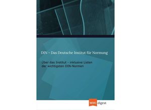 9783849117993 - DIN - Das Deutsche Institut für Normung - Wiki Digest Kartoniert (TB)