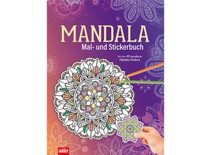 9783849440220 - Mandala Mal- und Stickerbuch Kartoniert (TB)