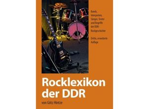 9783849578046 - Rocklexikon der DDR - Götz Hintze Kartoniert (TB)