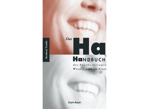 9783849705350 - Das Ha-Handbuch der Psychotherapie - Bernhard Trenkle Kartoniert (TB)