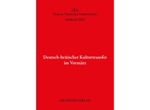 9783849819590 - Deutsch-britischer Kulturtransfer im Vormärz Kartoniert (TB)