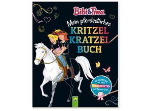 9783849923013 - Bibi & Tina   Bibi & Tina - Mein pferdestarkes Kritzel-Kratzel-Buch Kartoniert (TB)