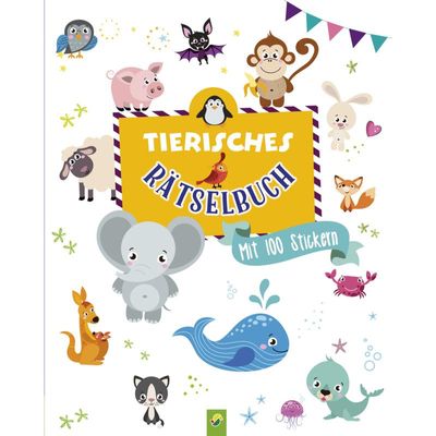 9783849932329 - Tierisches Rätselbuch für Kinder ab 4 Jahren Kartoniert (TB)