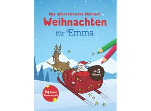 9783849936433 - Das allerschönste Malbuch Weihnachten für Emma Kartoniert (TB)