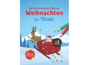 9783849936679 - Das allerschönste Malbuch Weihnachten für Noah Kartoniert (TB)